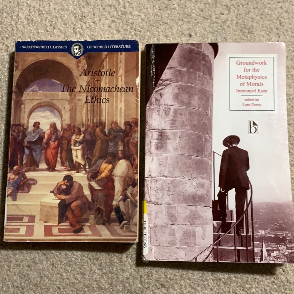 Ethics/philosophy textbooks